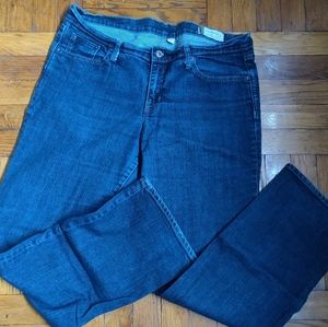 EUC GAP 1969 Straight Leg Stretch Dark Jeans -14S